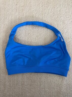 DFYNE Electric Blue Seamless Sports Bra - Medium Support